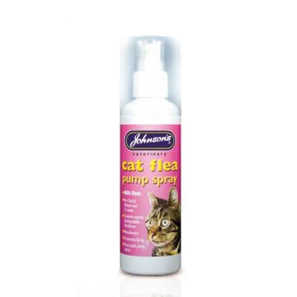 Johnson's Cat Flea Pump Spray - 100ml