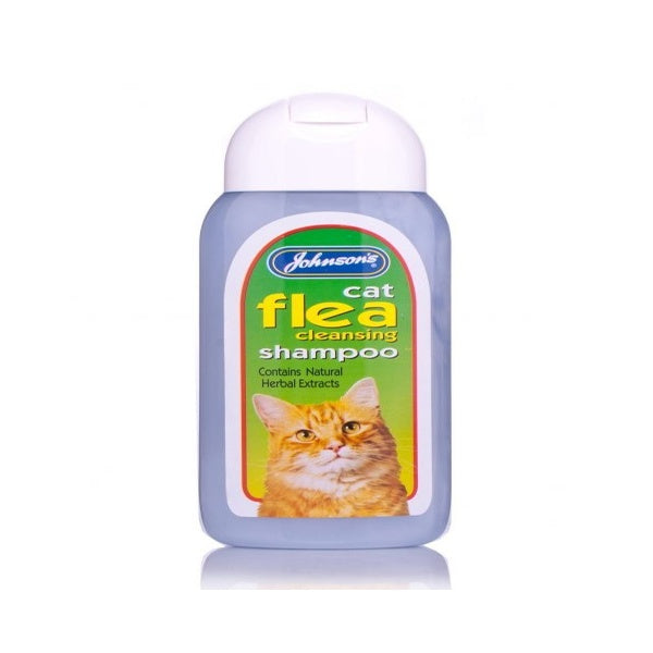 Johnson's Cat Flea Cleansing Shampoo - 125ml