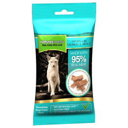 Natures Menu 95% Meat Salmon & Trout Cat Treats - 60g