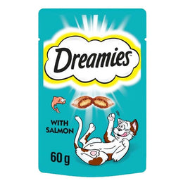 Dreamies Cat Treats With Salmon - 60g