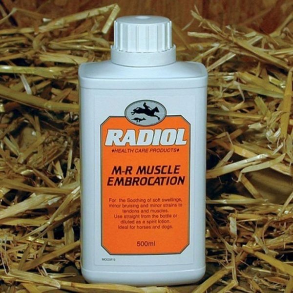 Radiol M-R Muscle Embrocation for Horses and Dogs 500ml