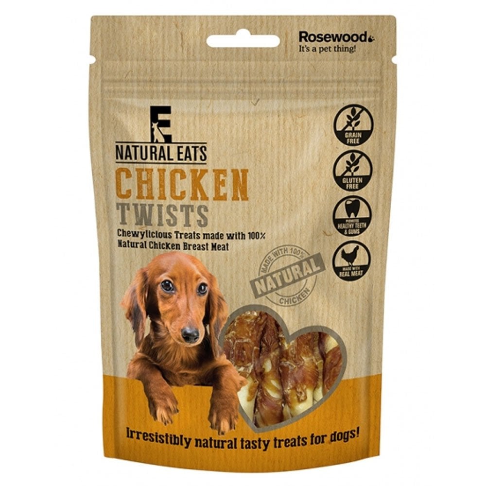Rosewood Chicken Twists - 80g