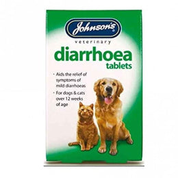 Johnson's Diarrhoea Tablets For Dogs & Cats - 12 Tablets