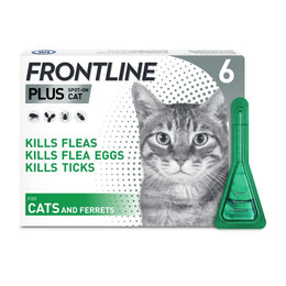FRONTLINE® Plus Spot On for Cats - 6 Pipettes